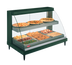 Thumbnail image #1 for Hatco Glo-Ray® Designer Humidified Dual Shelf Countertop Curved Glass Heated Display Case, 45.5 Inch