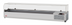 Thumbnail image #1 for Turbo Air E-Line Countertop Refrigerated Salad Prep Table with Clear Hood, 8 1/3-Size Pan Capacity