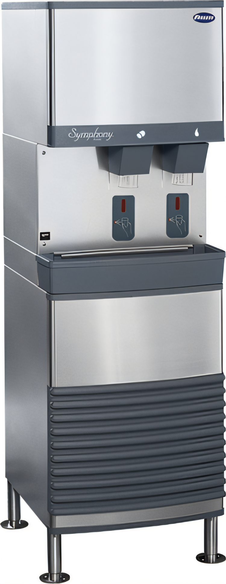 Product image #1 for Symphony Plus Freestanding Air-Cooled Ice and Water Dispenser