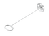 Thumbnail image #1 for Stainless Steel Milk Stirrer/Masher with 26-Inch Handle and 5-Inch Blade