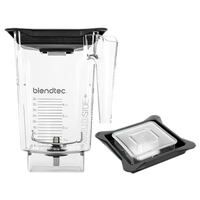 Blendtec WildSide 90 oz Blender Jar with Latching Lid, Clear, Pack of 10