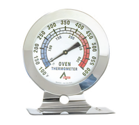 Admiral Craft 3-Inch Dial Stainless Steel Oven Thermometer