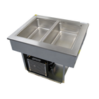 Thumbnail image #1 for Delfield LiquiTec 8172-EFP 5-Pan Full-Size Flush Drop-In Cold Well with Self-Contained Eutectic Refrigeration