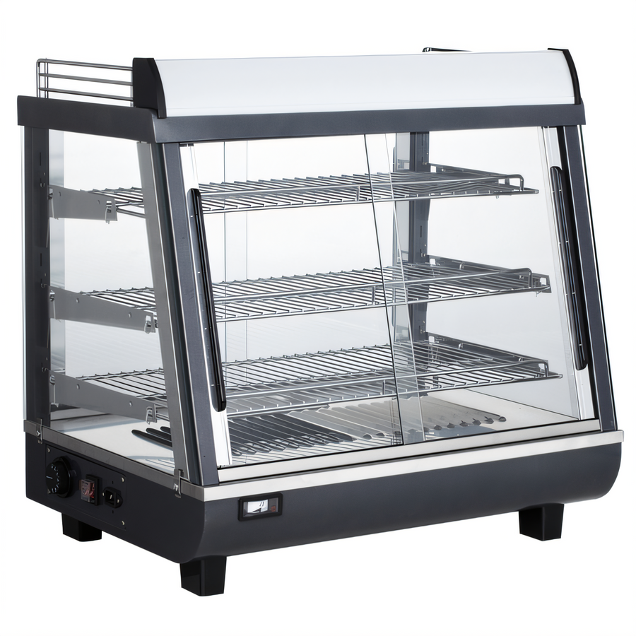 Product image #1 for BakeMax Titan Series 27-Inch Countertop Heated Display Case, Full/Self-Service
