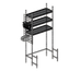 Thumbnail image #1 for Eagle Group 36-Inch Sandwich Prep Station with 3 Adjustable Wire Overshelves