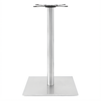 John Boos Bar Height Stainless Steel Table Base with 21-1/4 Inch Square Base