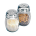 Thumbnail image #1 for American Metalcraft 6 oz Clear Polycarbonate Spice Shaker with Stainless Steel Slotted Top