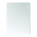 Thumbnail image #1 for CFS Brands CB6912WH White Co-Polymer Bar Cutting Board, 6 x 9 x 1/2 Inch, Dishwasher Safe, NSF Case of 12