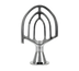 Thumbnail image #1 for Globe Stainless Steel Flat Beater/Paddle Attachment for 10 Qt Planetary Mixer