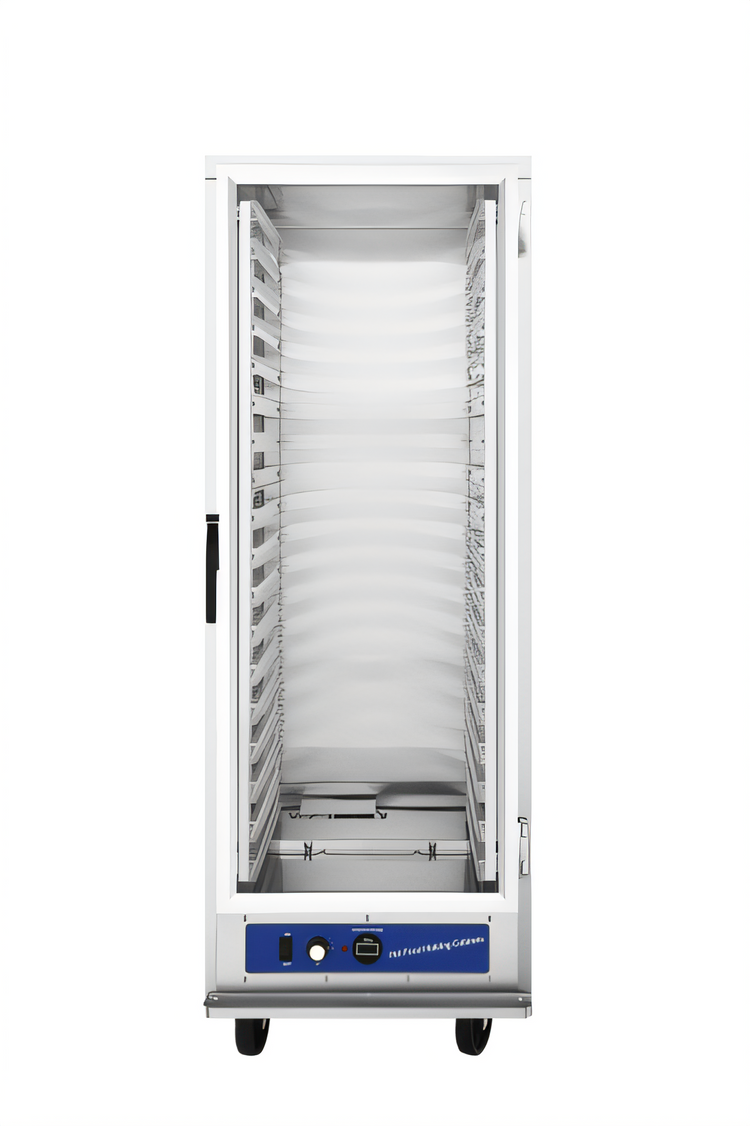 Product image #1 for CookRite Insulated Heated Holding Cabinet with Tempered Glass Door, 18 Full-Size Pan Capacity, 25-Inch Wide, 120V