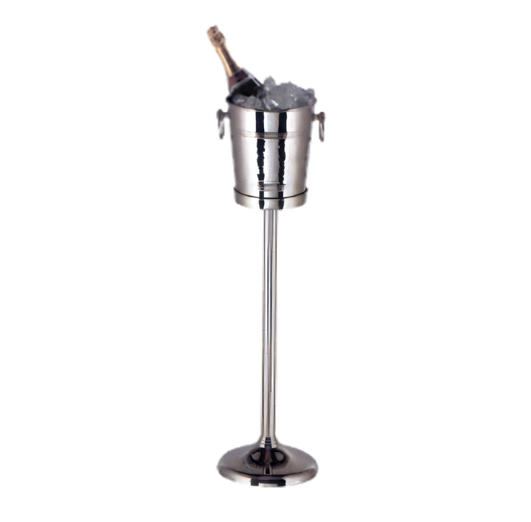 Product image #1 for American Metalcraft Silver Wine Bucket Stand, 6-3/8-Inch Diameter x 23-1/2-Inch High