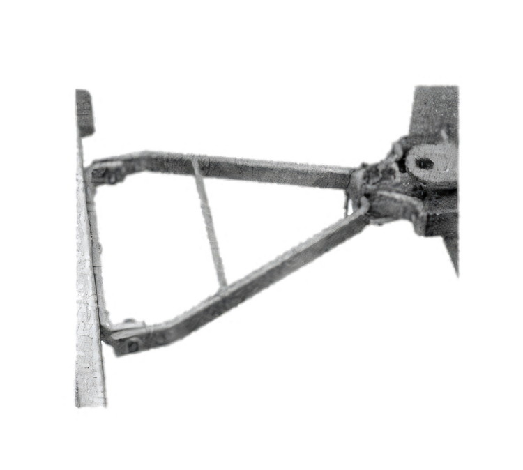 Product image #1 for Cres Cor Extruded Aluminum Tow Bar Assembly for Heated Cabinets