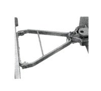 Cres Cor Extruded Aluminum Tow Bar Assembly for Heated Cabinets