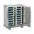 Thumbnail image #1 for FWE ETC-16 Mobile Patient Tray Cart, 2 Section, 16-Tray Capacity
