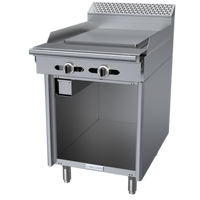 Garland Cuisine Series 24-Inch Heavy-Duty Gas Plancha Top Range with Storage Base