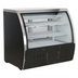 Thumbnail image #1 for Black Diamond 48-Inch Full-Service Refrigerated Deli Case with Curved Front Glass, 6 Shelves, and LED Lighting