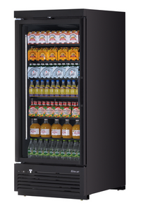 Turbo Air Super Deluxe 32 Cu. Ft. One-Section Glass Door Merchandiser Refrigerator