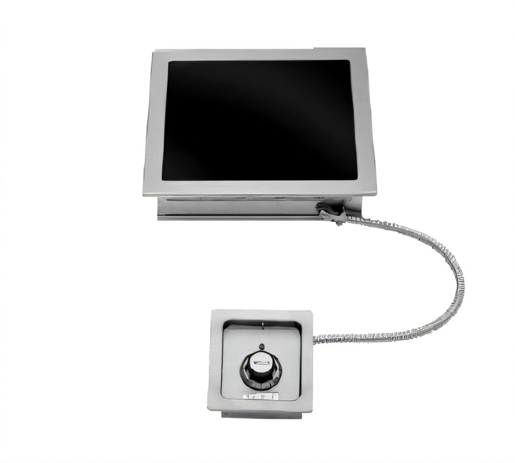 Product image #1 for Wells HC-1256 Built-In Electric Glass-Ceramic Hotplate, 14-3/4 Inch, 1 Burner