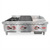 Thumbnail image #1 for Omcan 36-Inch Countertop Natural Gas Hot Plate, Charbroiler, and Griddle Combo