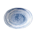 Thumbnail image #1 for G.E.T. Van Gogh - EGS D1181OV-ND Oval Deep Melamine Plate, 31 oz, 11 x 8-3/8 x 1-1/2 in, Navy Case of 6
