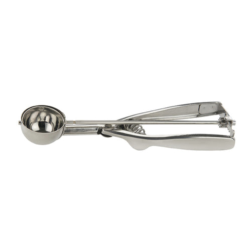 Product image #1 for Winco 5/8 oz Size 50 Squeeze Disher/Portioner, 1-1/2 Inch Diameter, 18/8 Stainless Steel