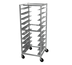 Thumbnail image #1 for Advance Tabco OT20-3 Mobile Full-Height Oval Tray Rack Cart, Open Sides, 20-Tray Capacity