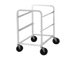 Thumbnail image #1 for Advance Tabco Full-Height Open-Sided Aluminum Lug Cart, 2-Lug Capacity