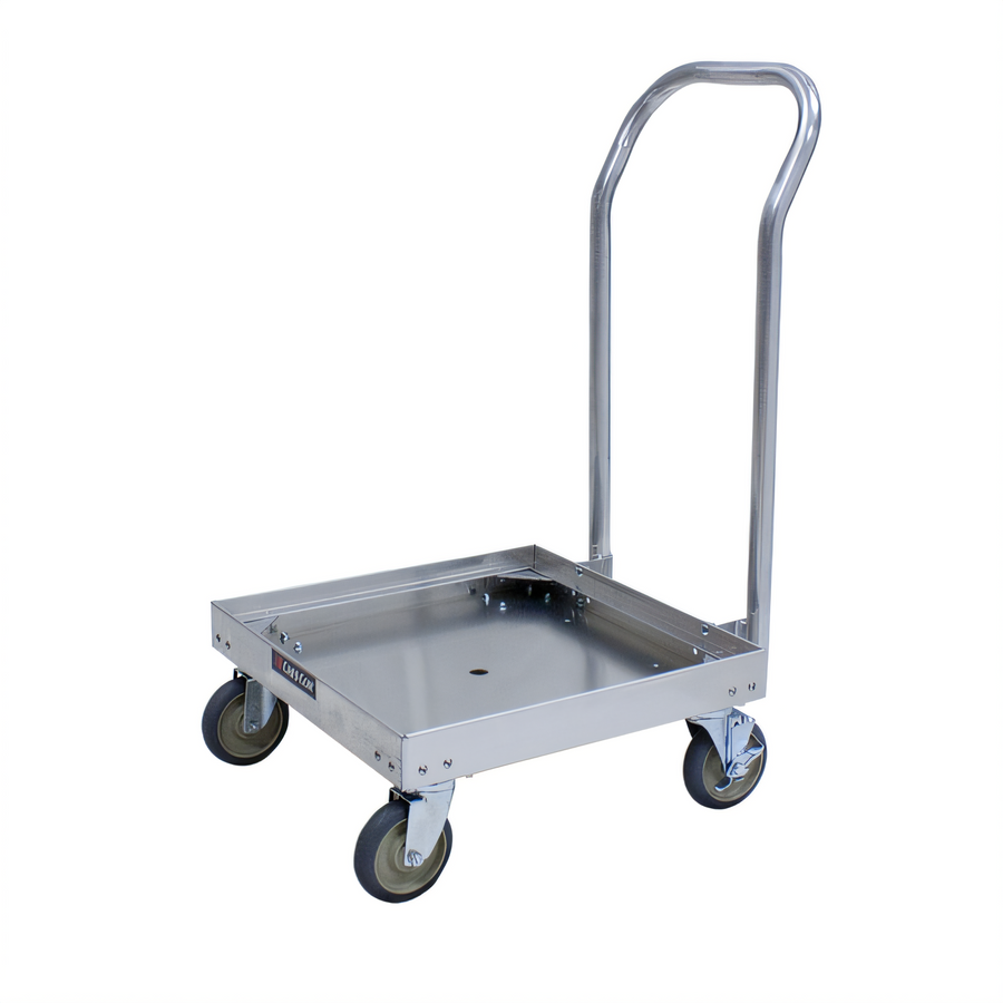 Product image #1 for Cres Cor Correctional Single-Stack Aluminum Dish Rack Dolly for 20 x 20 Racks