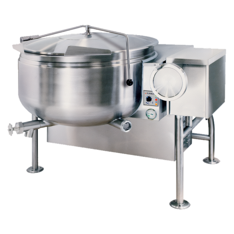 Product image #1 for Cleveland Range Short Series 40-Gallon Gas Tilting Steam Kettle, Fully Jacketed, Natural Gas