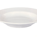 Thumbnail image #1 for Crestware Semplice SEM48 12-Inch Round Pearl White Ceramic Soup/Pasta Coupe Plate Case of 12