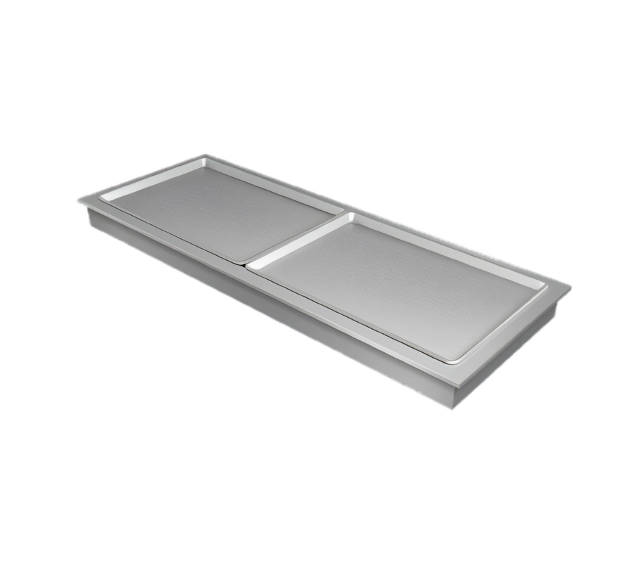 Product image #1 for Hatco 57-Inch Drop-In Remote Frost Top for 3 Full-Size Sheet Pans