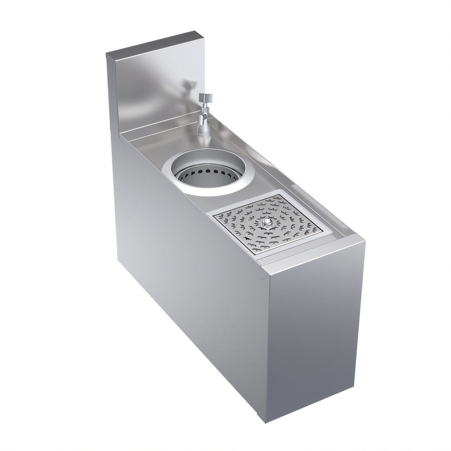 Product image #1 for Krowne Royal Series 8-Inch Wide Underbar Speed Station with Dipper Well and Glass Rinser, 24-Inch Deep