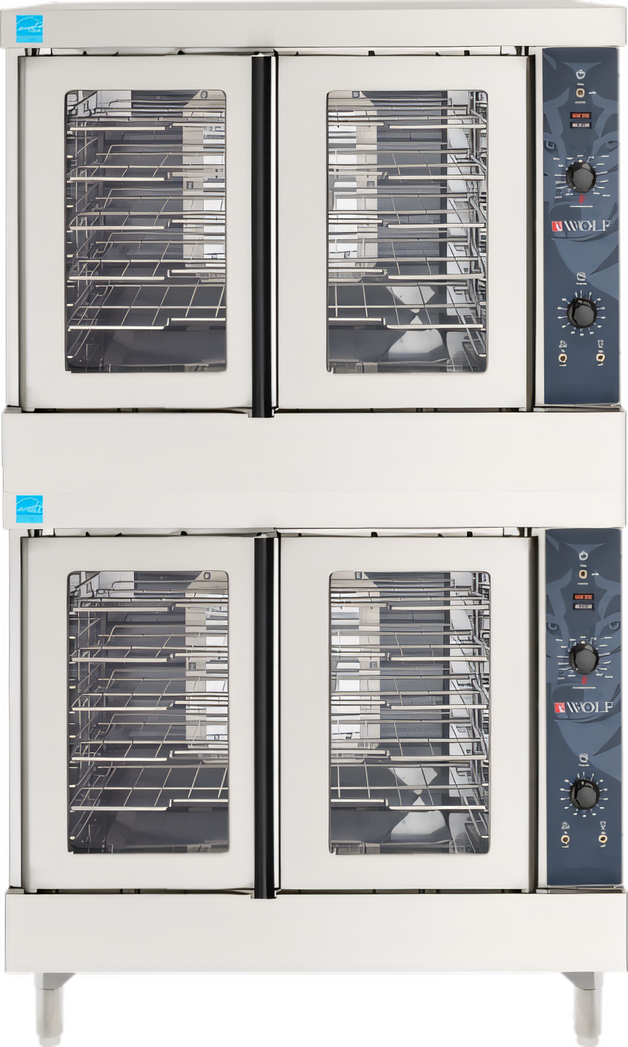 Product image #1 for Wolf WC44ED-QS-COMMANDER Double Deck Full-Size Electric Convection Oven