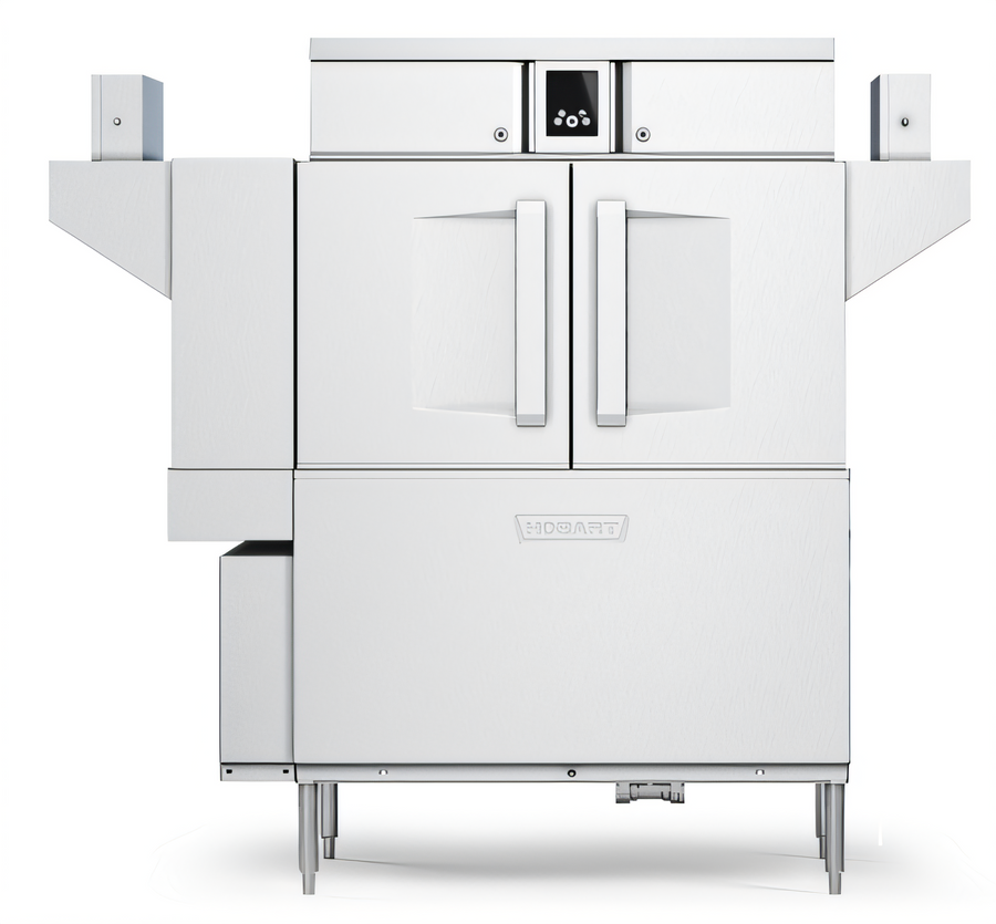 Product image #1 for Hobart CL54-DWR+BUILDUP Single-Tank Conveyor Dishwasher with Drain Water Energy Recovery