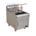 Thumbnail image #1 for RedHots Countertop Natural Gas Single Fry Pot Fryer, 30 lb Fat Capacity