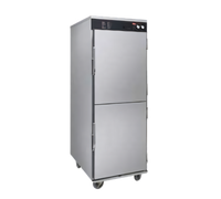Hatco Flav-R-Savor Tall Humidified Pass-Through Holding Cabinet with 4 Dutch Doors and 17-Pair Slides