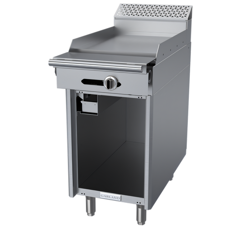 Product image #1 for Garland Cuisine Series 18-Inch Gas Add-A-Unit Griddle Range with Thermostatic Controls and Storage Base