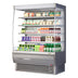 Thumbnail image #1 for Turbo Air TOM-60DXS-N Extra Deep Vertical Open Display Merchandiser, 29.4 Cu. Ft., Stainless Steel