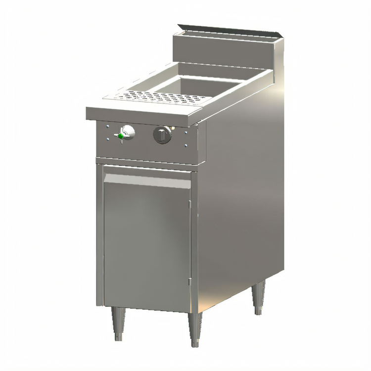 Product image #1 for Titan Heavy Duty Gas Pasta Cooker with 11-Gallon Removable Tank, 16-Inch Wide