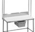 Thumbnail image #1 for Channel Manufacturing 60-Inch Stainless Steel Work Table Backsplash