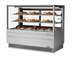 Thumbnail image #1 for Turbo Air 60.5-Inch Countertop Bakery Dry Display Case with Straight Glass Front and Sliding Rear Doors