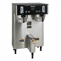 BUNN BrewWISE DUAL TF DBC ThermoFresh Server Coffee Brewer, Double, Automatic Fill, 120/208V