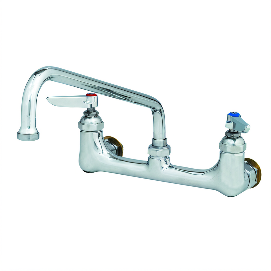 Product image #1 for T&S Brass B-0231-EE-CR 8-Inch Wall-Mount Pantry Faucet with 12-Inch Swing Nozzle