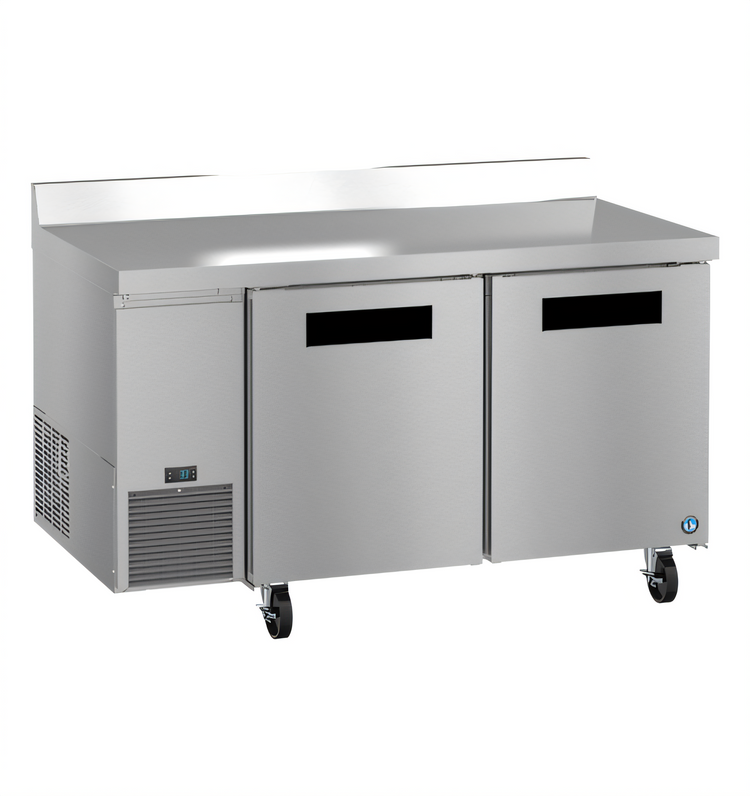 Product image #1 for Hoshizaki Steelheart 60-Inch Two-Section Worktop Refrigerator with 2 Solid Doors