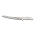 Thumbnail image #1 for Dexter Russell SofGrip 10 Inch Curved Scalloped Edge Bread Knife with White Soft Rubber Grip Handle