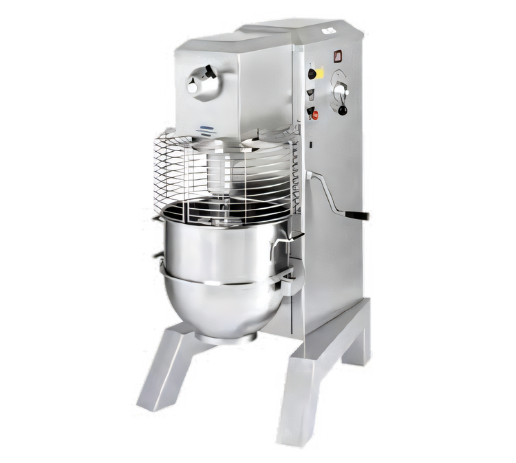 Product image #1 for Univex SRM60+ 60-Quart 3 HP Floor Model Planetary Mixer with Variable Speed Drive