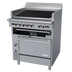 Thumbnail image #1 for Garland Cuisine Series 36-Inch Heavy Duty Gas Char-Broiler Range with Cast Iron Radiant Broiler and Standard Oven