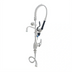 Thumbnail image #2 for T&S Brass Mini Pre-Rinse Unit, Single-Hole Deck Mount Faucet with 6-Inch Swing Nozzle and 1.07 GPM Spray Valve