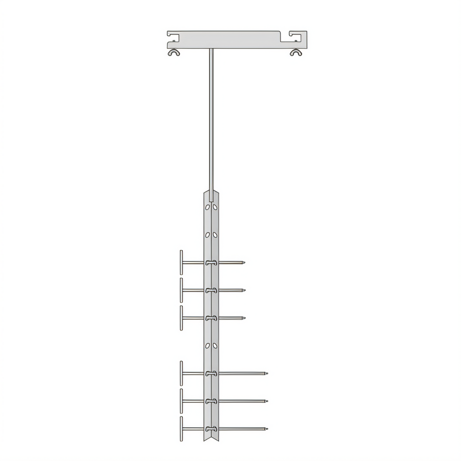 Product image #1 for RATIONAL Lamb and Suckling Pig Spit for 20 Full-Size Models