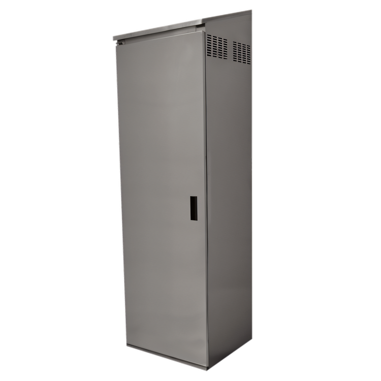 Product image #1 for Advance Tabco Freestanding Stainless Steel Underbar Storage Cabinet with Left-Hinged Door and Fixed Shelf